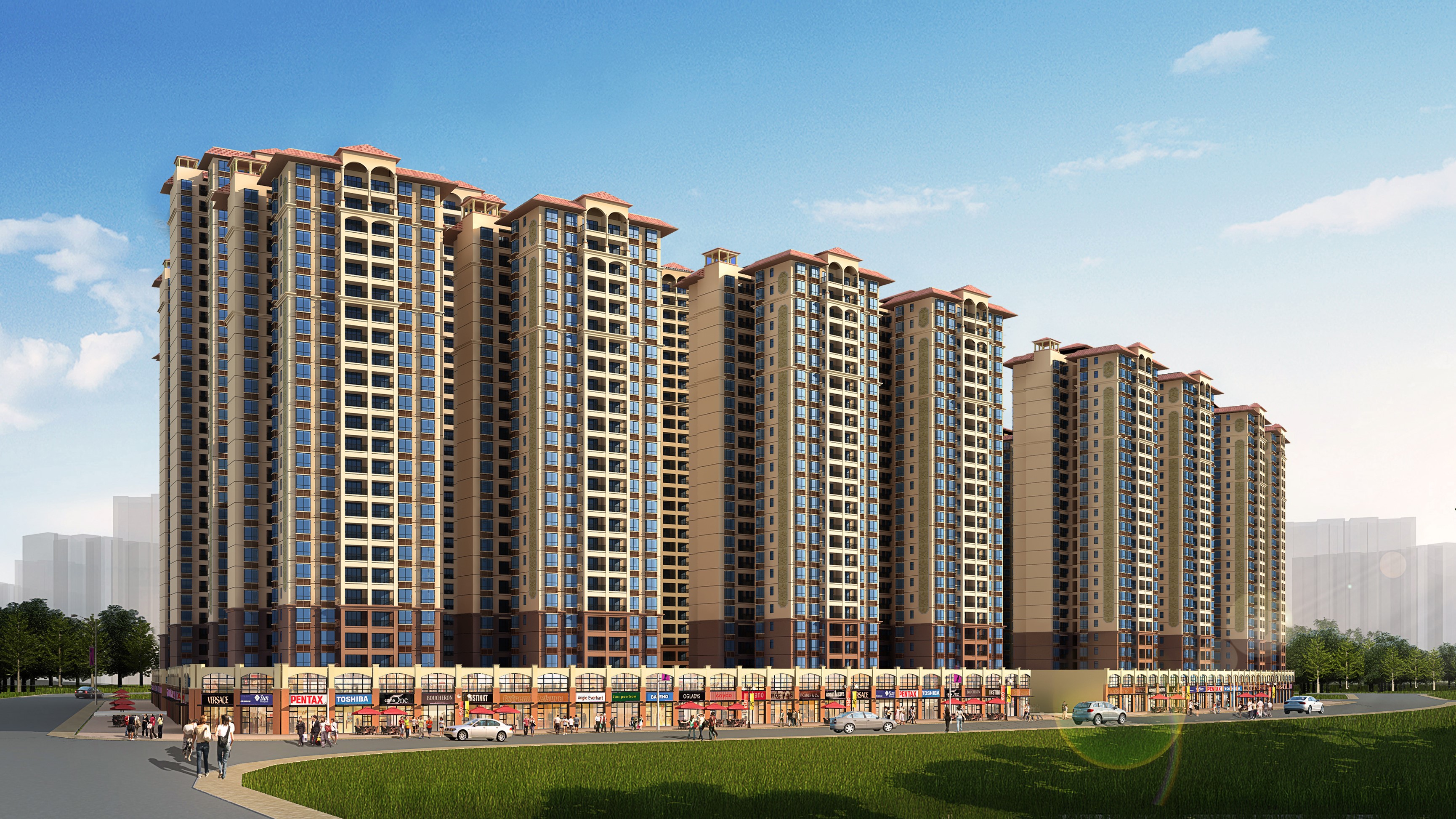 武宣縣棚戶區改造項目-華宇?湖畔雅居一期工程 1#、2#樓